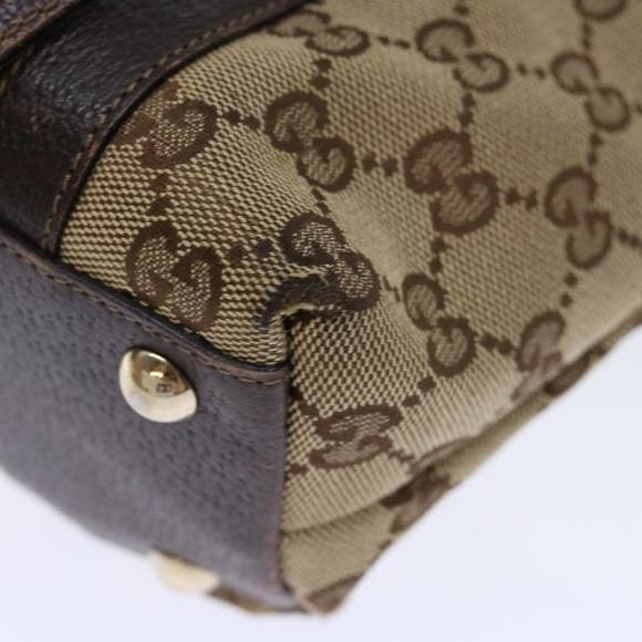 GUCCI GG Canvas Hand Bag Beige 141471 Auth ep3861 - Picture 13 of 16
